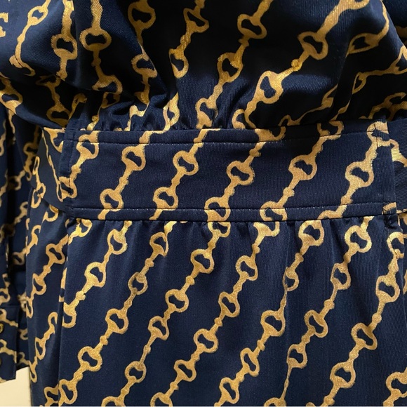 Diane Gilman Collection Button Down Dress; Large; Attached belt; NWOT. - Picture 7 of 11